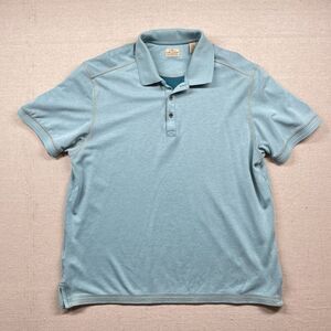 Tommy Bahama Shirt Mens L Pima Golf‎ Polo Relaxed Casual Leisure Travel Island